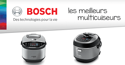 Bosch MUC28B64FR Multicuiseur Intelligent AutoCook 900W 5L – Noir/Gris Avec Livre De Recettes