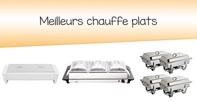 COSTWAY Chauffe Plat Electrique, Plaque Chauffante avec Plateau en