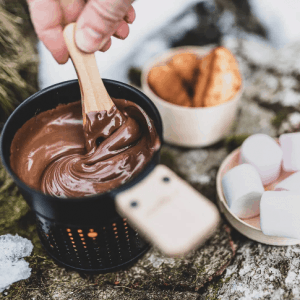 dégustation de marshmallows et fondue choco